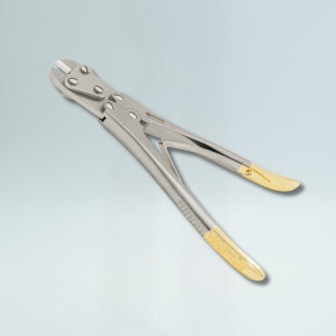 STRAIGHT PLATE/NAIL CUTTING FORCEPS - 24 CM