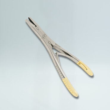 FLAT-TIP HOLDING FORCEPS - 18 CM